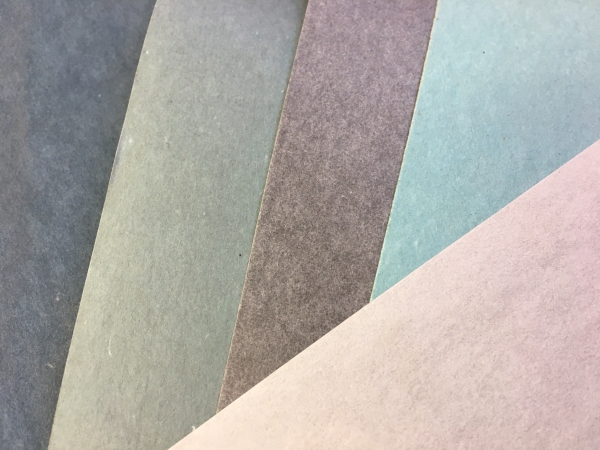 four different colors of dialetric materials from Accurate Felt & Gasket